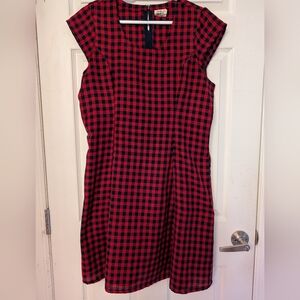 Mata Traders Emma Dress - Red Gingham